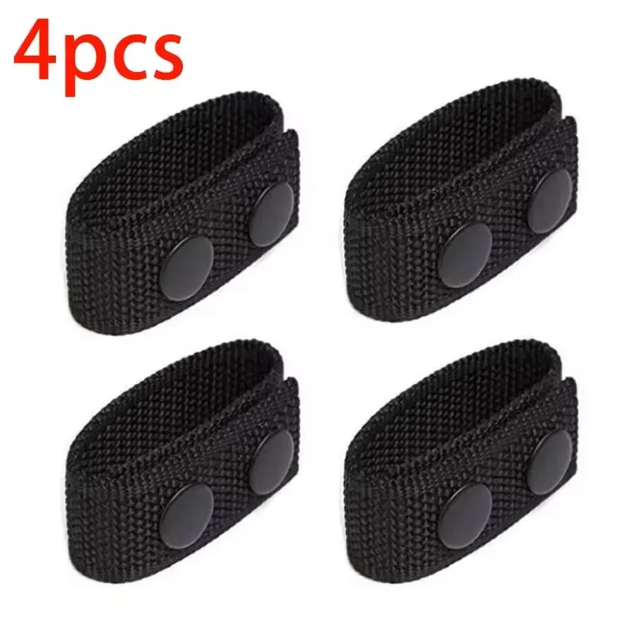 4Pcs Multi Functional Tactical Belt Double Nylon Buckle Portable Belts Accessory Equipment Outdoor Sports Accessory Fixed Buckle Oasis Select 4pcs