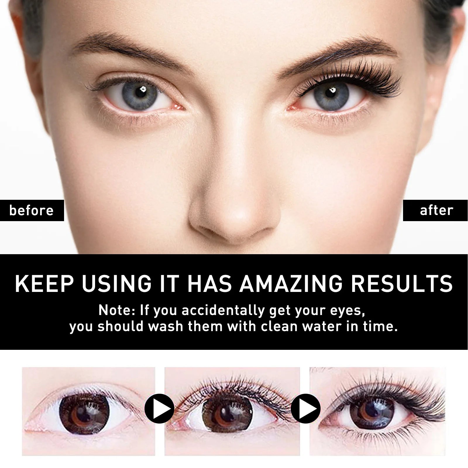 Jaysuing Eyelash Growth Serum – Curling, Lengthening & Thicker
