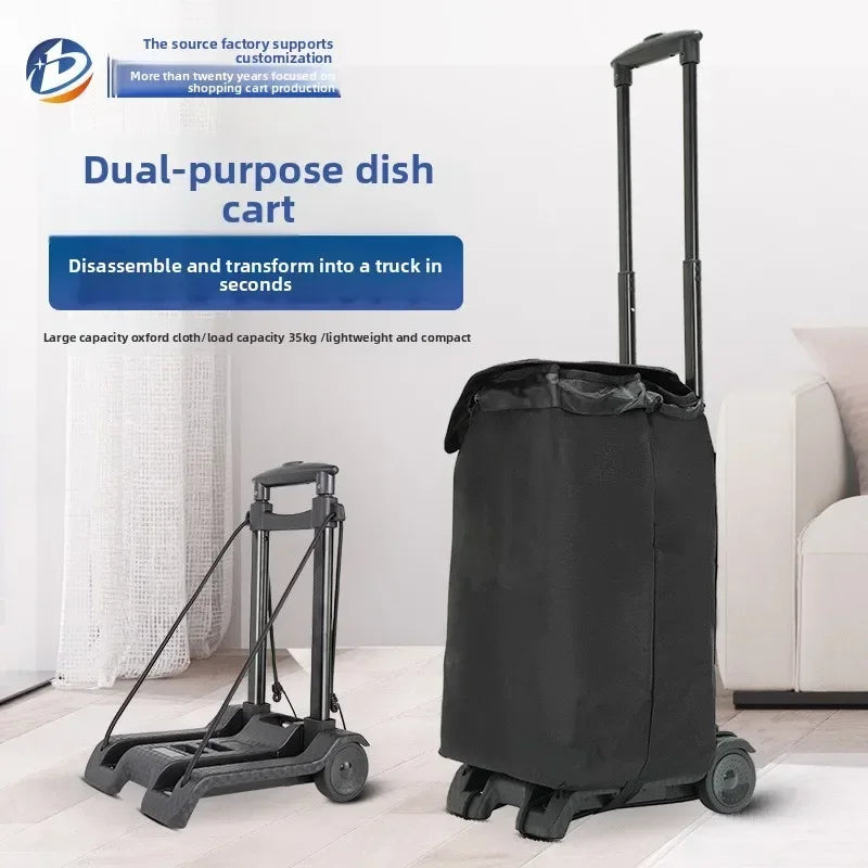 Manufacturers can customize trolley shopping cart shopping cart folding trolley gifts supermarkets can print LOGO trolley Oasis Select