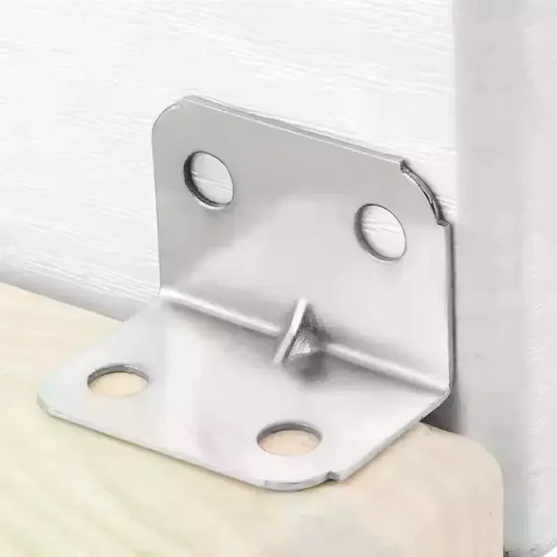 20pcs 90-Degree Angle Iron Plate Brackets Set for Table Chair Cabinet Wardrobe Fixed Connector Shelf Brackets Accessories Oasis Select