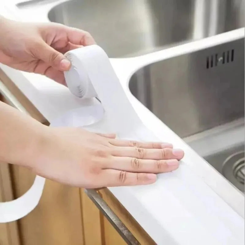 Waterproof Shower & Bathtub Sealant Tape Self Adhesive Sealing Strip for Bathroom & Kitchen Gap Filling Oasis Select