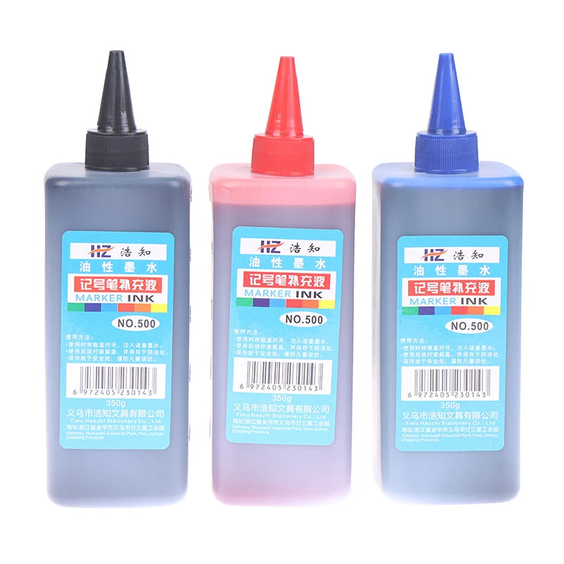 500ml Permanent Dry Graffiti Oil Marking Pen For Marking Pen To Add Ink, Smooth And Easy To Use Stationery Oasis Select
