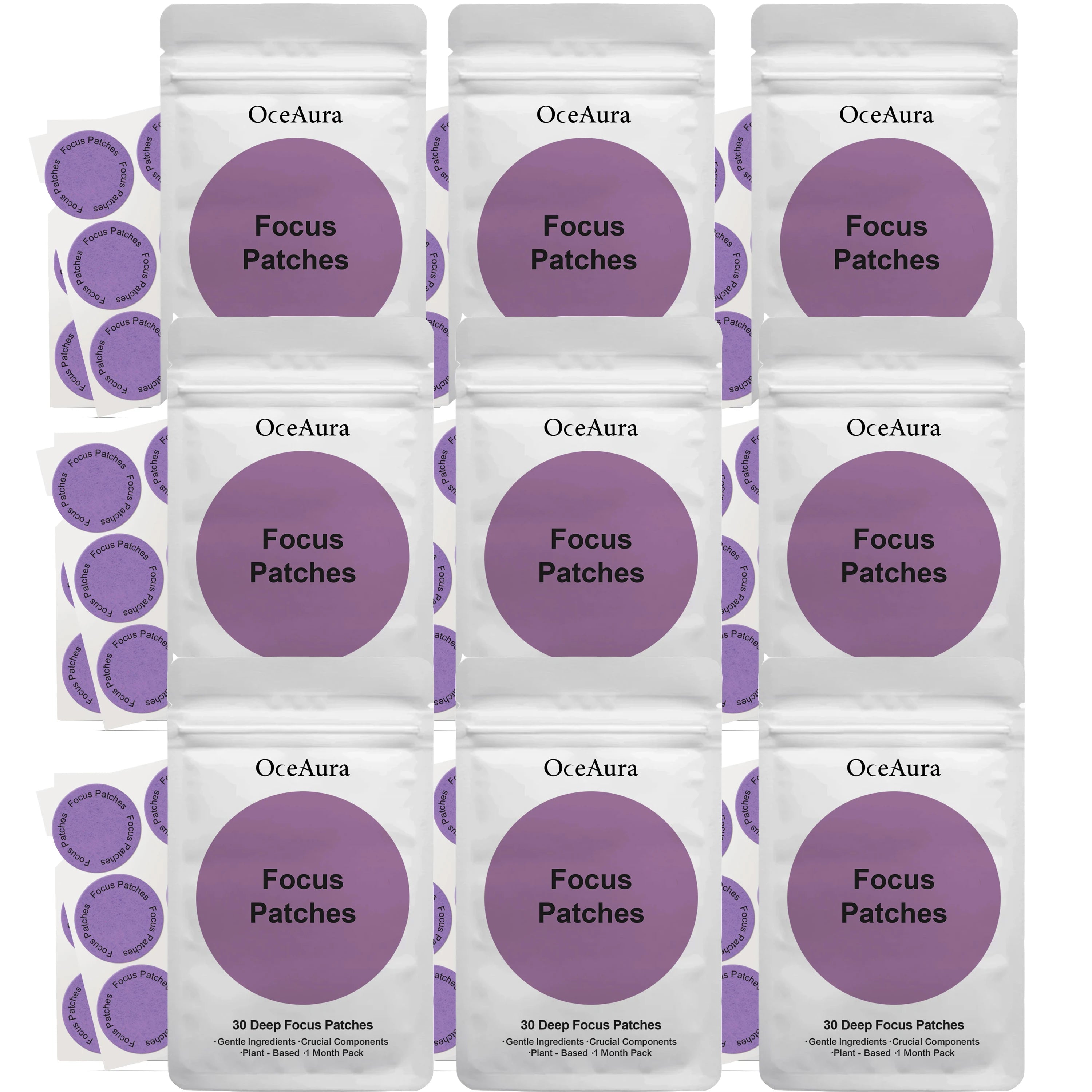 OceAura Slimming Patches – Fat Burning & Belly Tightening (30 ct) Slimming Body Patch Oasis Select 9pcs