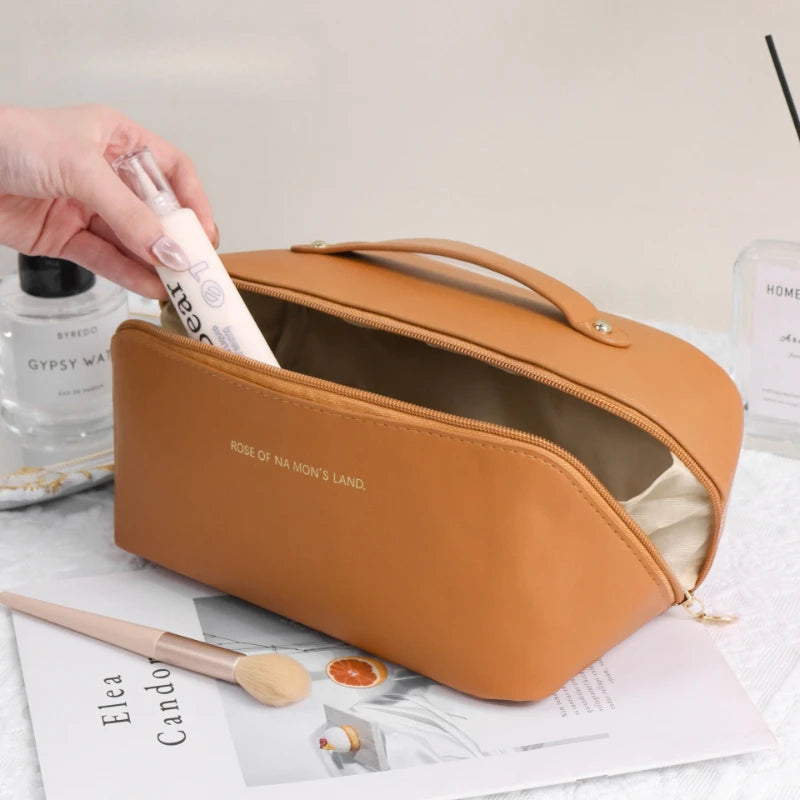 Makeup Organizer Female Toiletry Kit Bag Make Up Case Storage Pouch Luxury Lady Box, Cosmetic Bag, Organizer Bag for Travel Zip Oasis Select