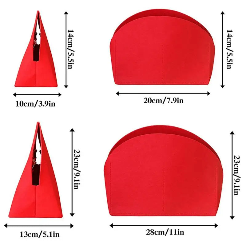 Felt Felt Insert Bag Bag Support Organization Internal Bag Storage Portable Purse Liner For For Handbags Oasis Select