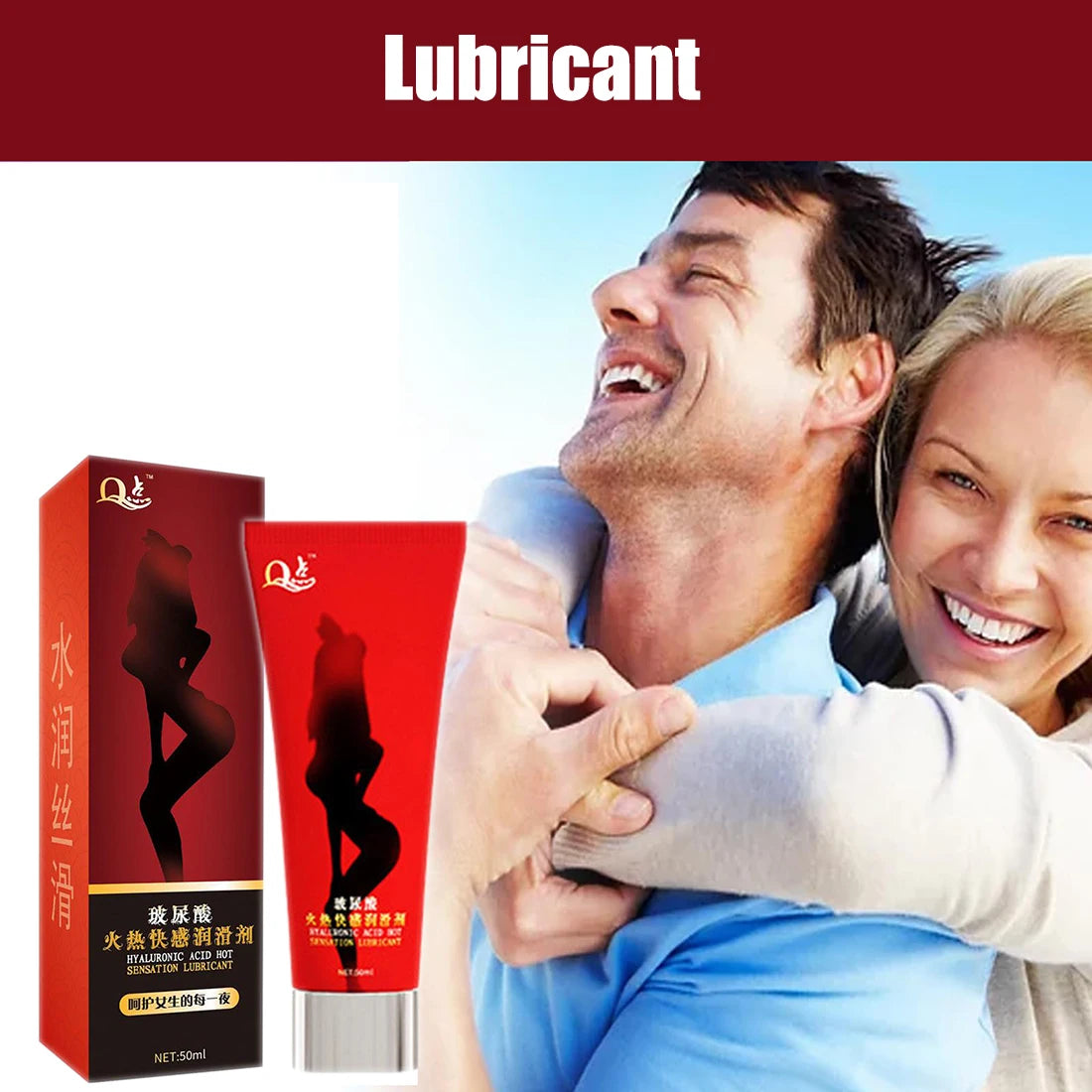 Hyaluronic Acid Water-Based Personal Lubricant 260ml Personal Lubricant Oasis Select