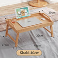 Table Dessert Folding Tray Bedroom Breakfast Tray Desk Office Tea Tray Multifunctional Reading Rack Floor Computer Desk Board Oasis Select A
