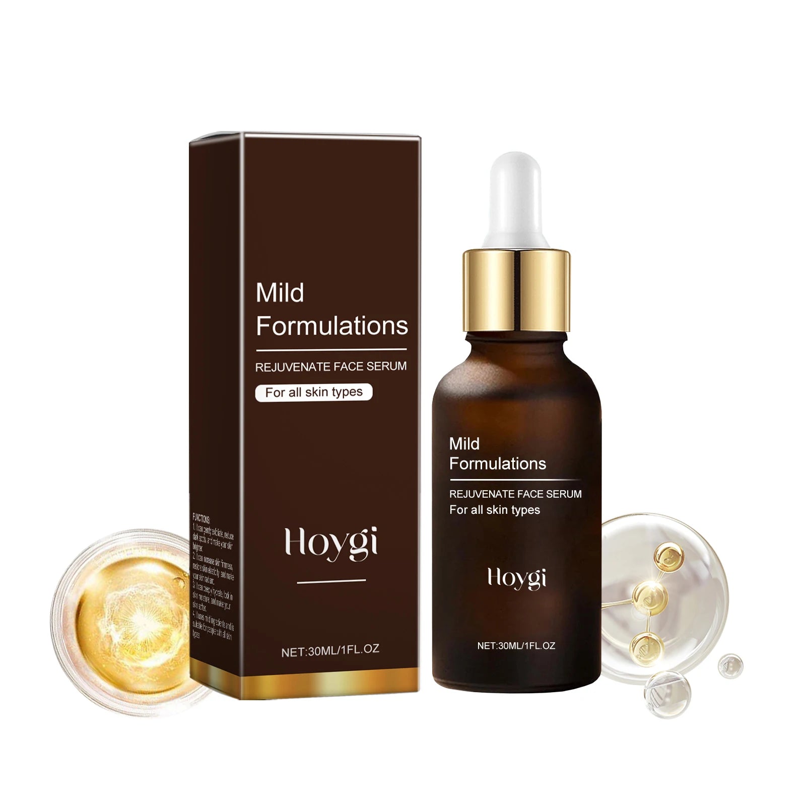 Hoygi Brightening Face Serum – Firming & Pore-Minimizing 30ml