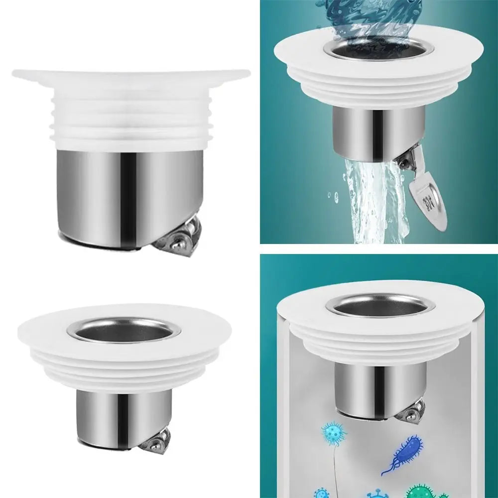 Kitchen Bathroom Accessories Stopper Sewer One Way Valve Shower Drainer Water Pipe Plug Drain Cover Anti odor Floor Drain Oasis Select