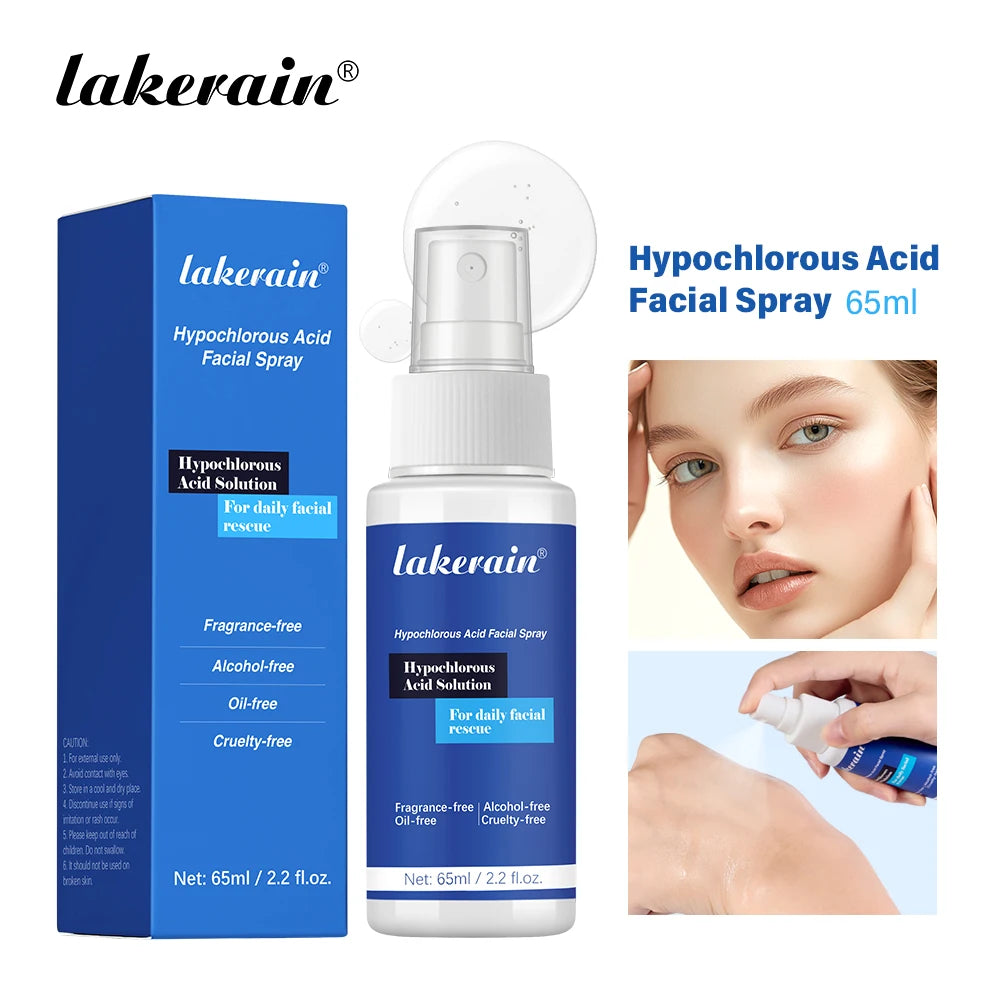 Hypochlorous Acid Facial Spray Reduce Redness Breakouts Soothing For Daily Facial Rescue Calm Redness Skin Care Products Oasis Select 65ml