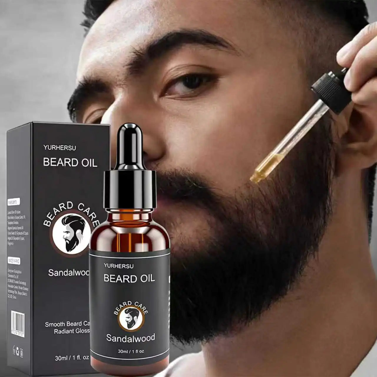 YURHERSU Beard Growth Oil – Soft, Thick & Smooth 30ml Beard Growth Oil Oasis Select Default Title