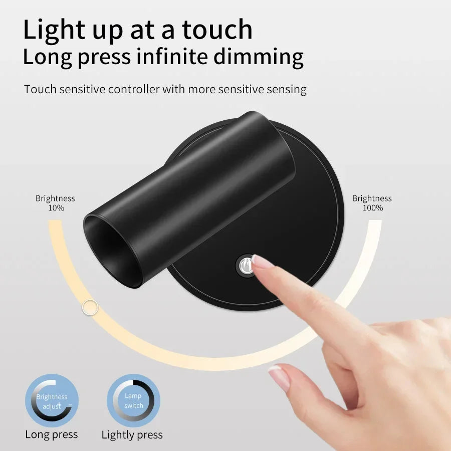 Wireless Magnetic LED Wall Spotlight – Dimmable & Rechargeable LED Wall Spotlight Oasis Select