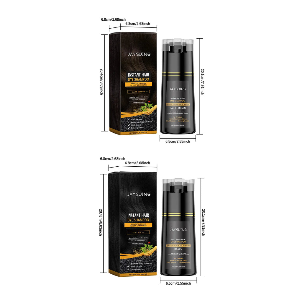 Polygonum Multiflorum Herbal Hair Dye Shampoo 200ml Hair Dye Shampoo Oasis Select