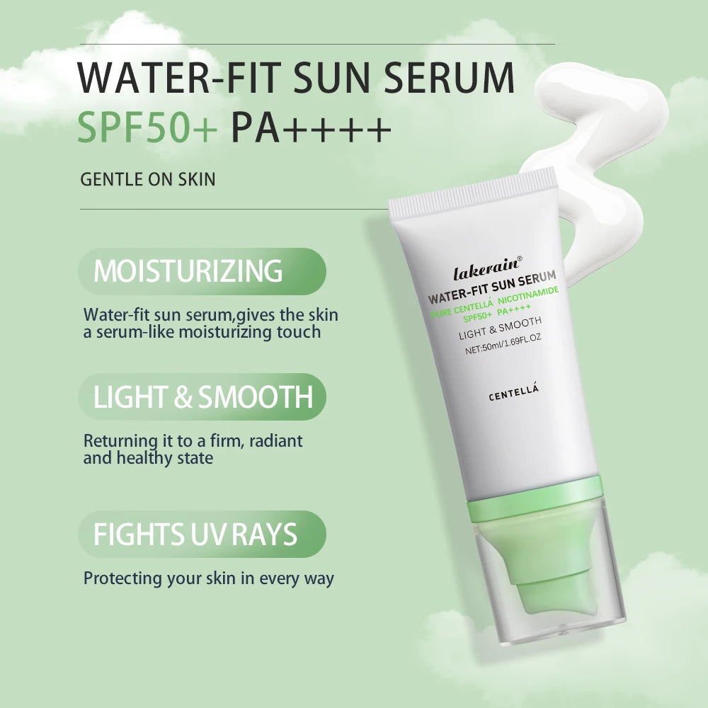 SPF50 Sunscreen Centella Lotion Korea Facial Long-Lasting Sun Protection Non-Greasy Sun Block Prevent Sunburn Face Skin Care Oasis Select
