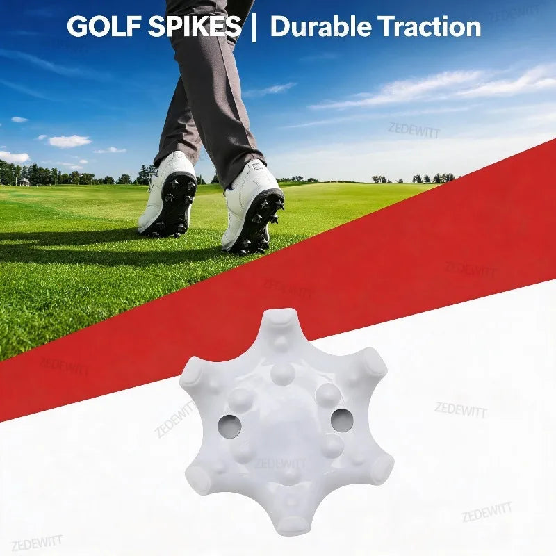 Quick Twist Replacement Studs Durable And Ultra Thin Golf Shoe Studs For Pin Systems Anti Slip Golf Shoe Studs Golf Accessories Oasis Select