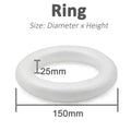DIY Party Wedding Foam Ring Round Craft Material Donuts Mould Oasis Select 15cm