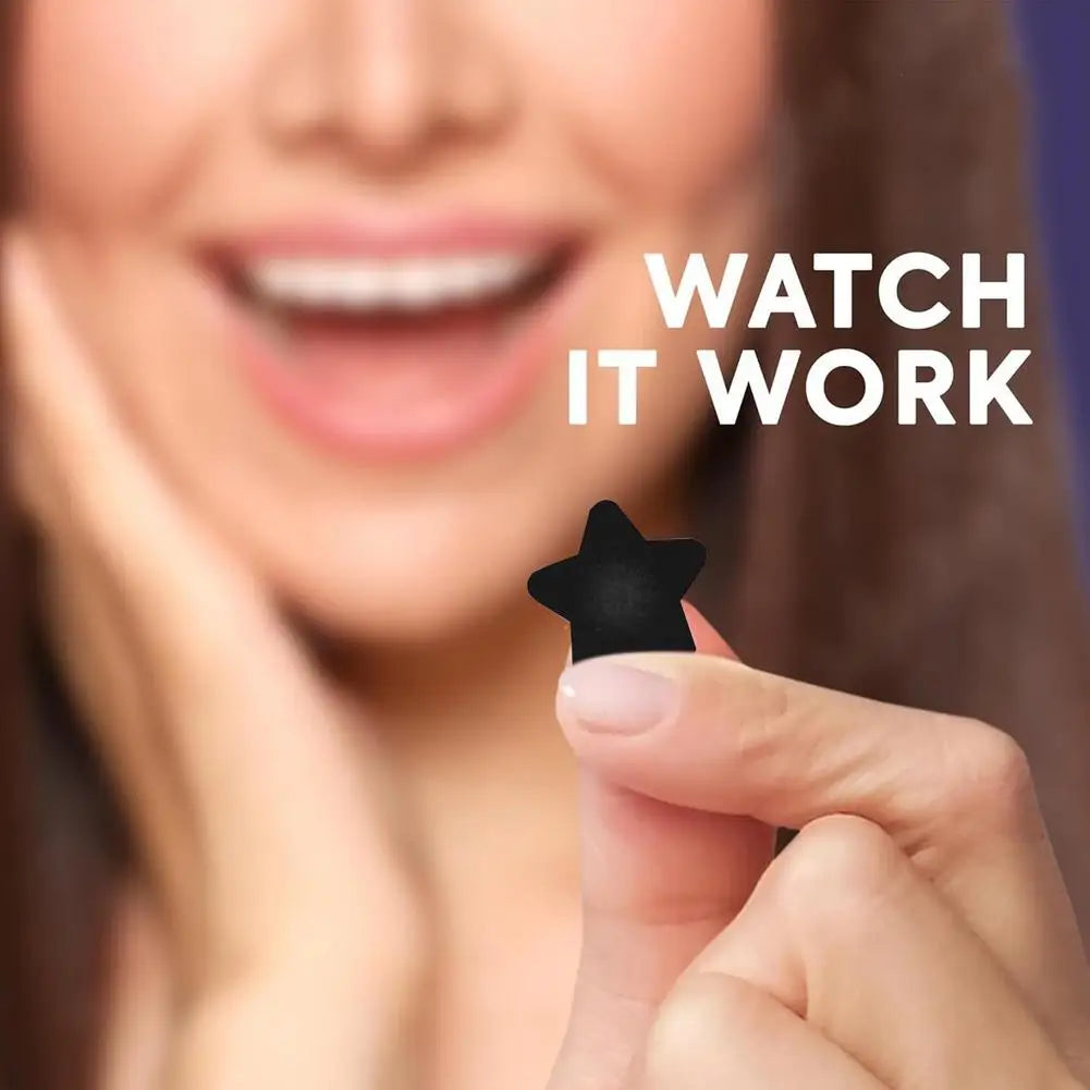 Black Star Hydrocolloid Acne Patches 200/400 Count | Pimple Acne Pimple Patches Oasis Select