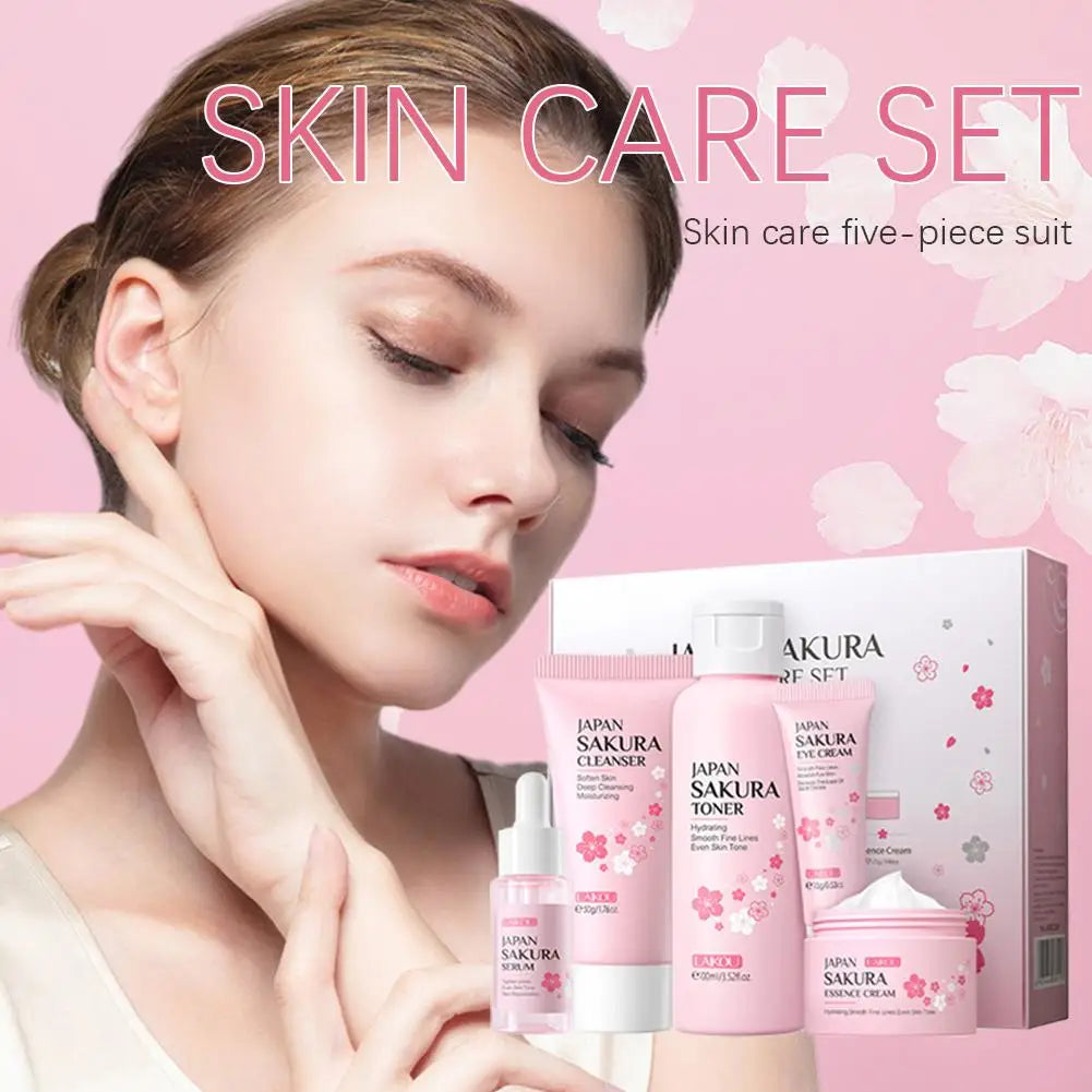 BIOAOUA Rice Puree 6-Piece Moisturizing Facial Skincare Set