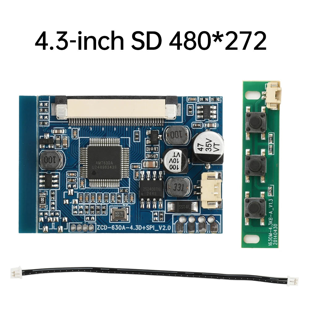 4.3/5 inch LCD Monitor Driver Board Module Monitor Motherboard for Car Audio-visual Digital Photo Frame Multifunction Ddisplay Oasis Select 4.3 inch