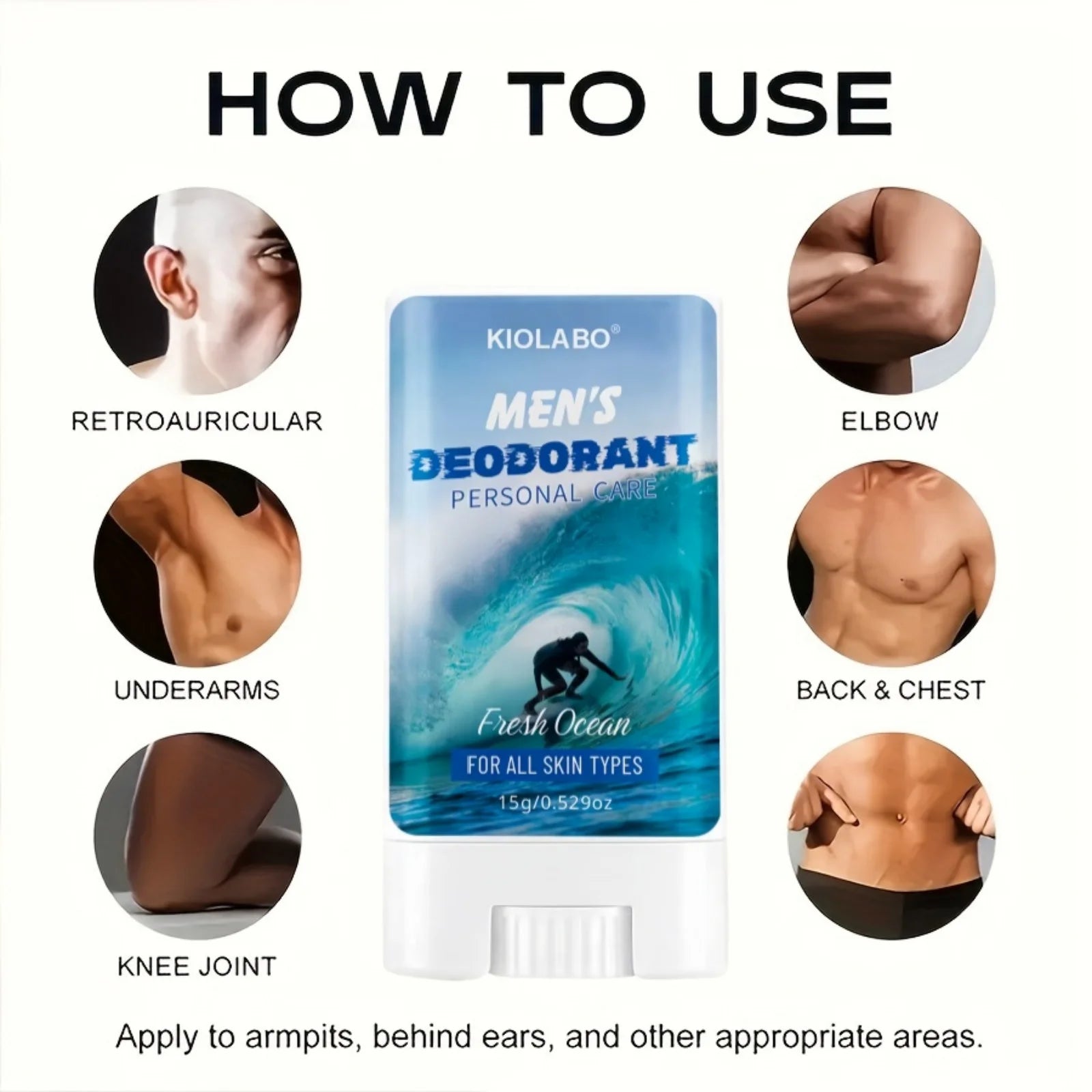 72-hour long-lasting odor elimination, 15g antiperspirant deodorant cream, keeps you fresh and dry all day, portable and conveni Oasis Select