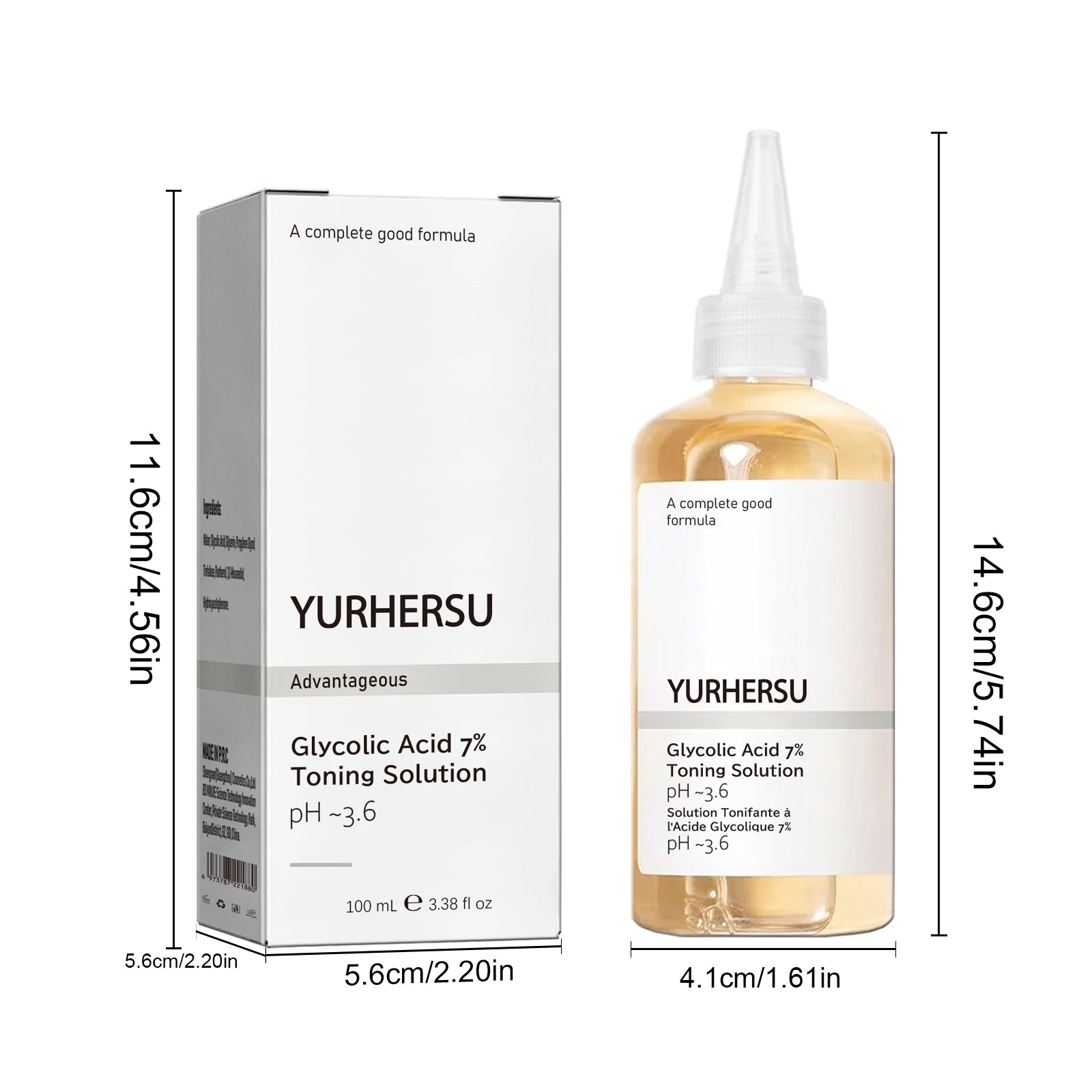 Glycolic Acid Brightening Toner – Deep Cleanse & Glow | 100ml Brightening Toner Oasis Select