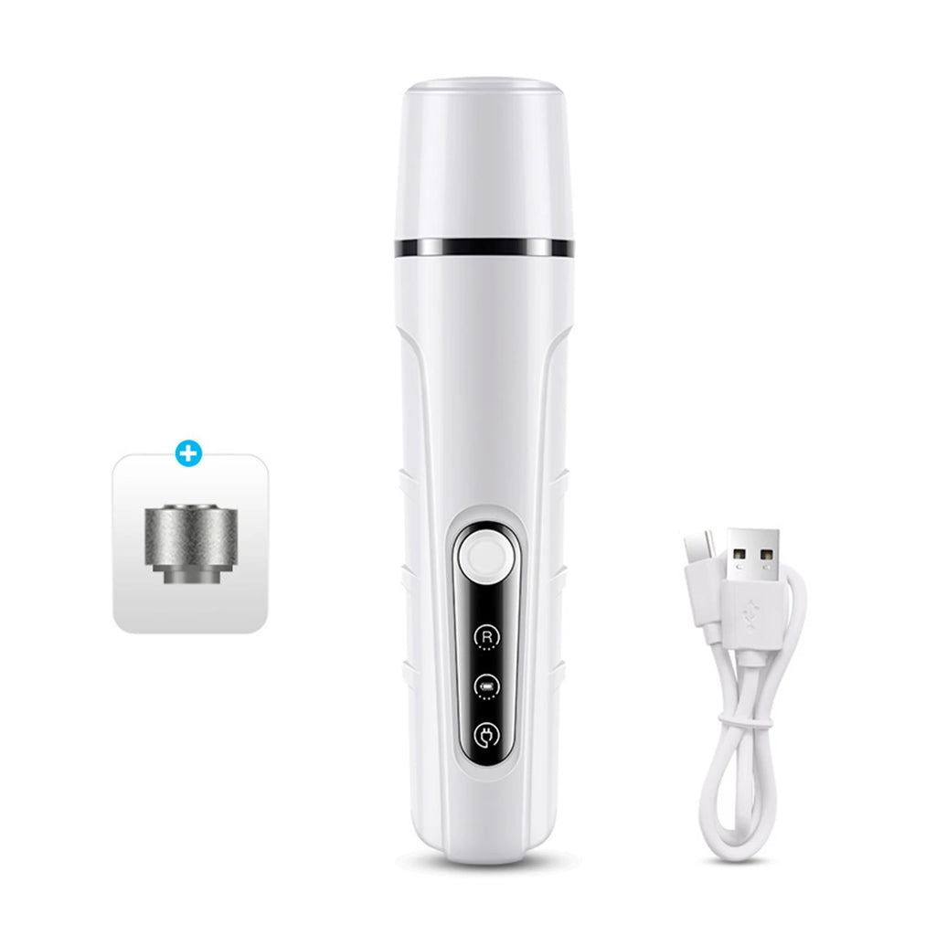 Electric Pet Nail Grinder with LED Light | 3-Speed USB Rechargeable