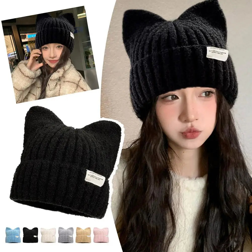 winter women's accessories fun CAT hat Butterfly Pullover Hat ,adventure time caps for men Balaclava Beanie Rabbit Ear Hat Oasis Select