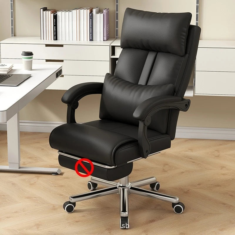 Boss chair office nap ergonomic computer chair home waist comfortable sedentary e-sports sofa chair Oasis Select PURPLE