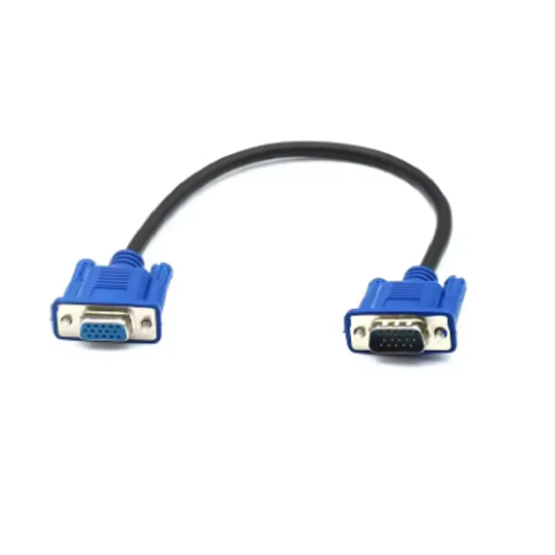 3m 1.5m 0.5m VGA Cable 15 Pin Vga Male To Male Female Cables Cord Wire Copper Core for PC Computer Monitor Projector VGA Cable Oasis Select