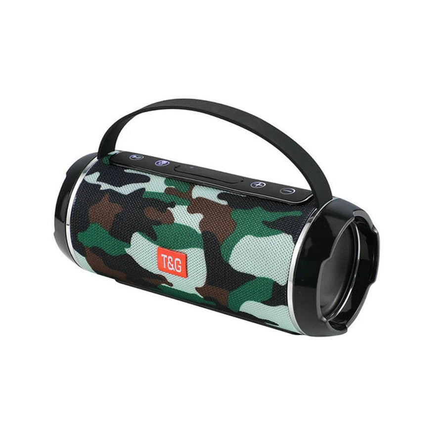 T&G TG534 10W Portable Bluetooth 5.3 Subwoofer Speaker & FM Radio