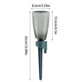 Watering Spikes 6 Pieces Automatic Irrigation Stakes with Control Valve Plant Watering Devices for Outdoor Garden Yard Balcony Oasis Select Green