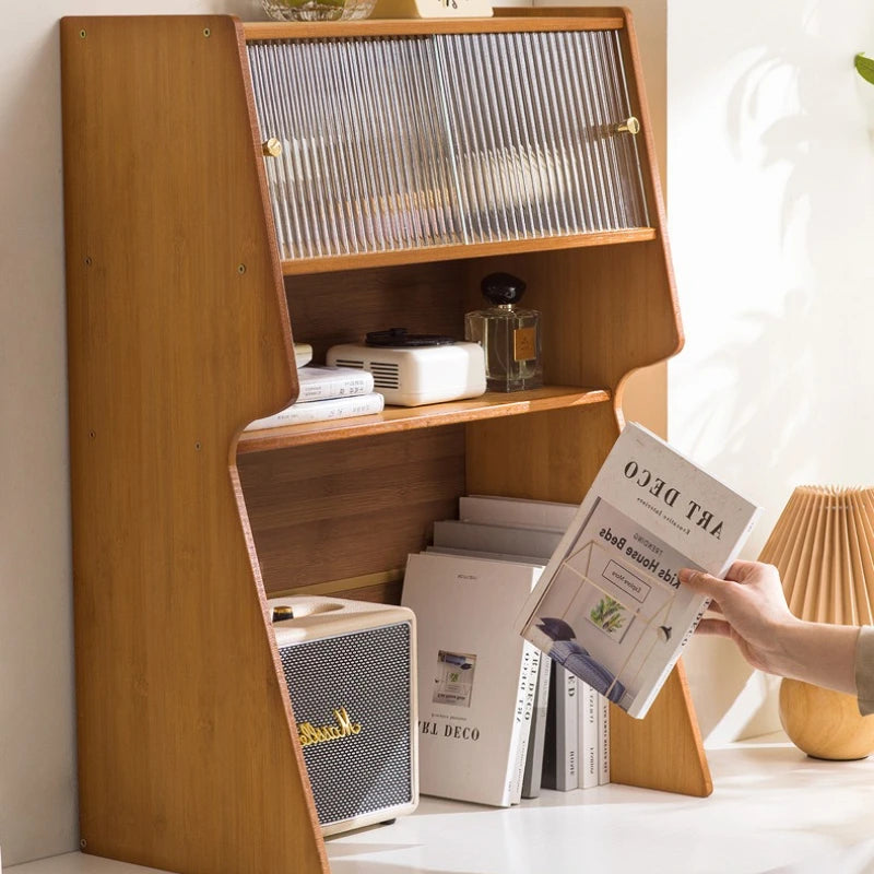 Nanzhu Bookshelf Desktop Student Desk Storage and Organizing Rack Simple Table Multi-layer Table Small Shelf Oasis Select