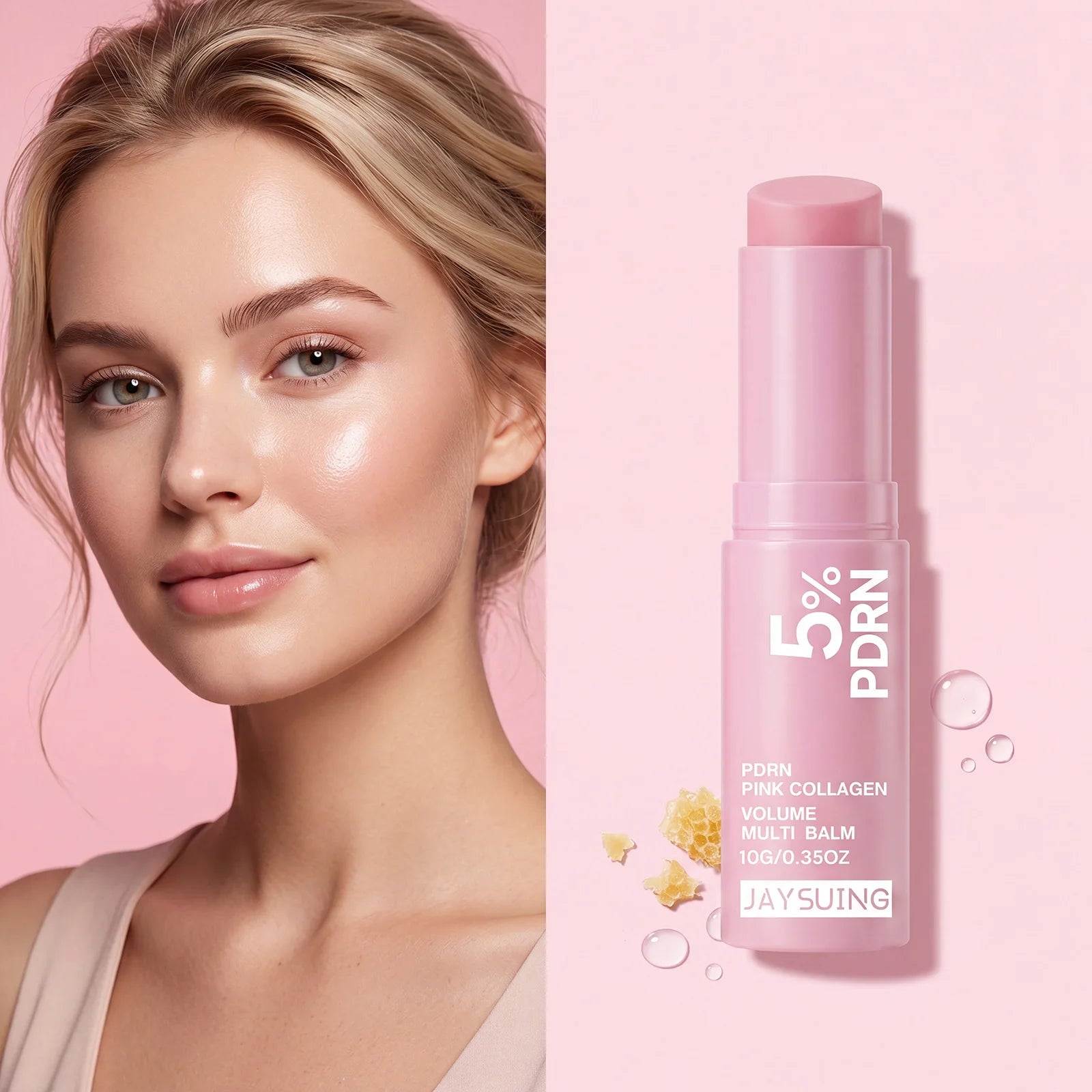 PDRN Collagen Multi Balm Stick – Face, Lip, Eye & Neck Care Collagen Balm Stick Oasis Select Multi Balm Stick x 5PCS