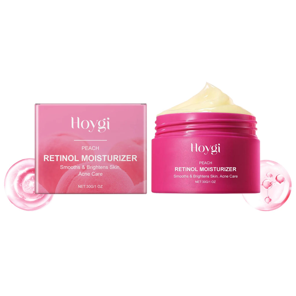 Peach Retinol Cream – Brightening, Anti-Acne & Moisturizer 30g Retinol Face Cream Oasis Select 30g boxed