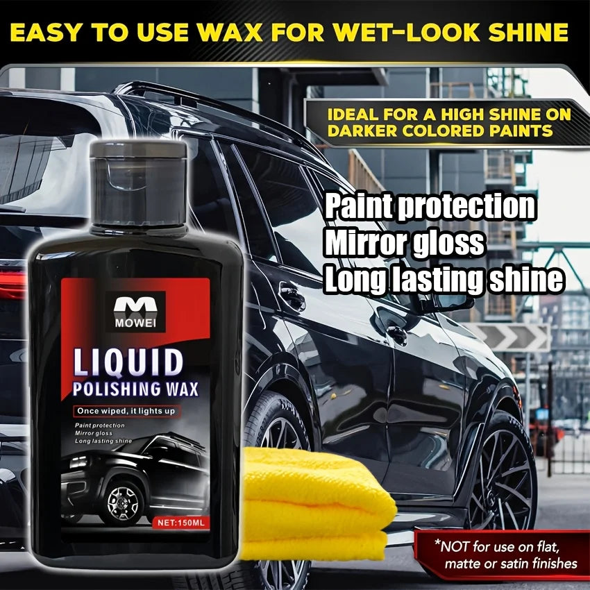 Car Paint Polish – Anti-Fouling Gloss & Lasting Shine
