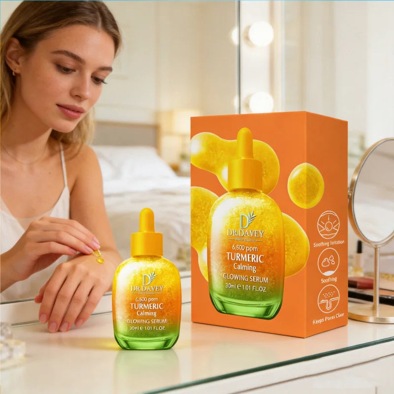 DR.DAVEY Turmeric Glowing Serum | 30ml Moisturizing Face Serum