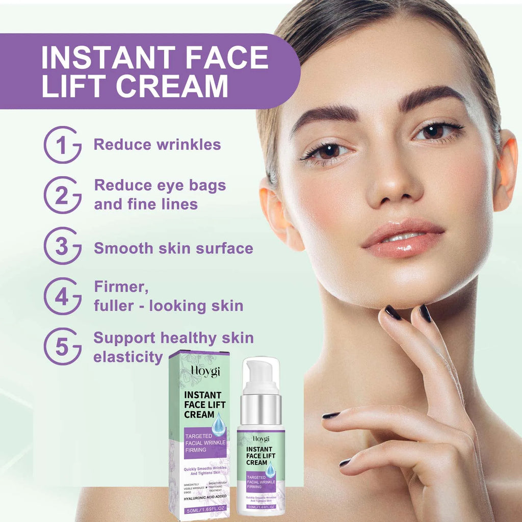 Hoygi Instant Face Lift Cream – Firm, Brighten & Hydrate Firming Face Cream Oasis Select