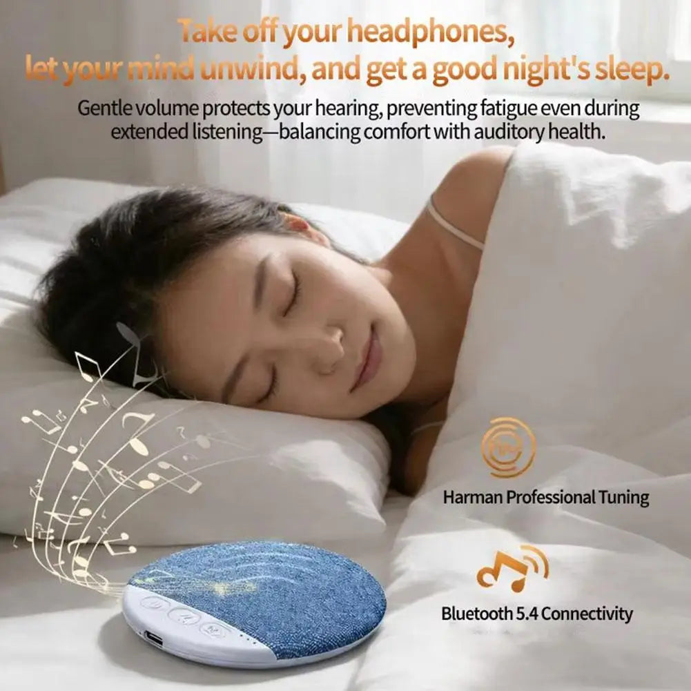 Mini Sleeping Bluetooth Speaker Under-pillow Personal Audio Wireless MP3 Music Player Ultra Thin Speaker Long Battery Life Oasis Select