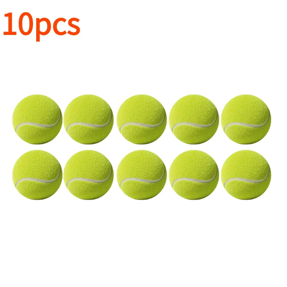 High Elasticity Training Entertainment Ball Tennis For Training Exercises Elastic Fiber Rubber Outdoor Tennis Ball Oasis Select 10pcs