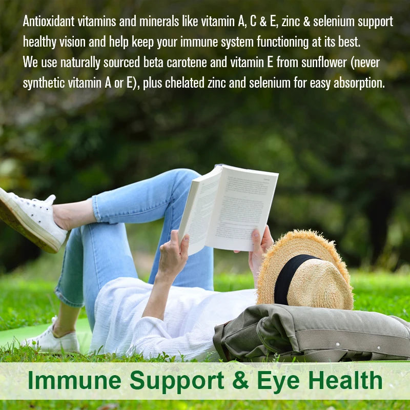 BEWORTHS Multivitamin Capsules with Vitamins & Minerals for Energy Brain Heart Skin Eye Health Immune Support for Women and Men Oasis Select