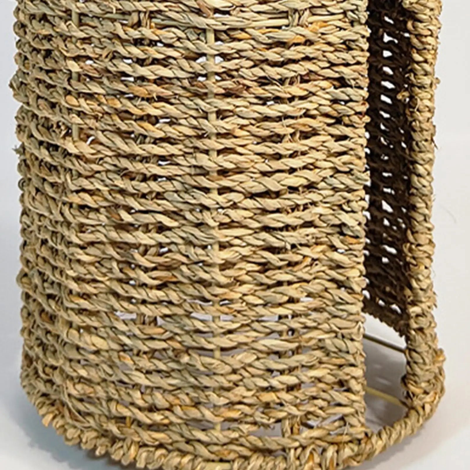 Toilet Paper Holder Handwoven storage basket No-Drill Bathroom Organizer with Cup Holder Bathroom Organizer Bathroom Decor Oasis Select
