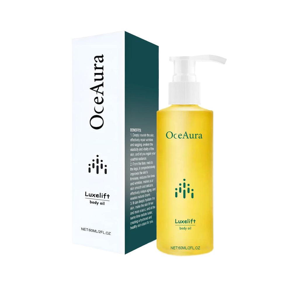 OceAura Skin Firming Body Oil – Anti-Wrinkle & Nourishing Firming Body Oil Oasis Select 60ml boxed
