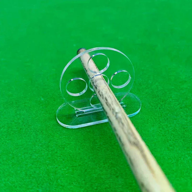 Billiard Rod Trainer Billiard Stroke Exerciser Transparent 1/5 Holes Pool Cue Stroke Training Device Billiards Accessories Oasis Select