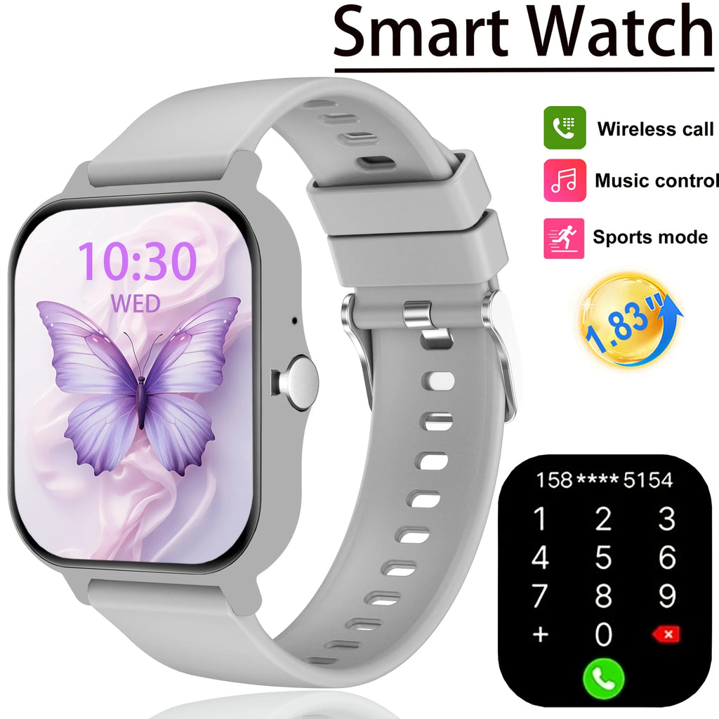 ERUN 1.83" Smartwatch – Wireless Calling, Sleep & Activity Tracker
