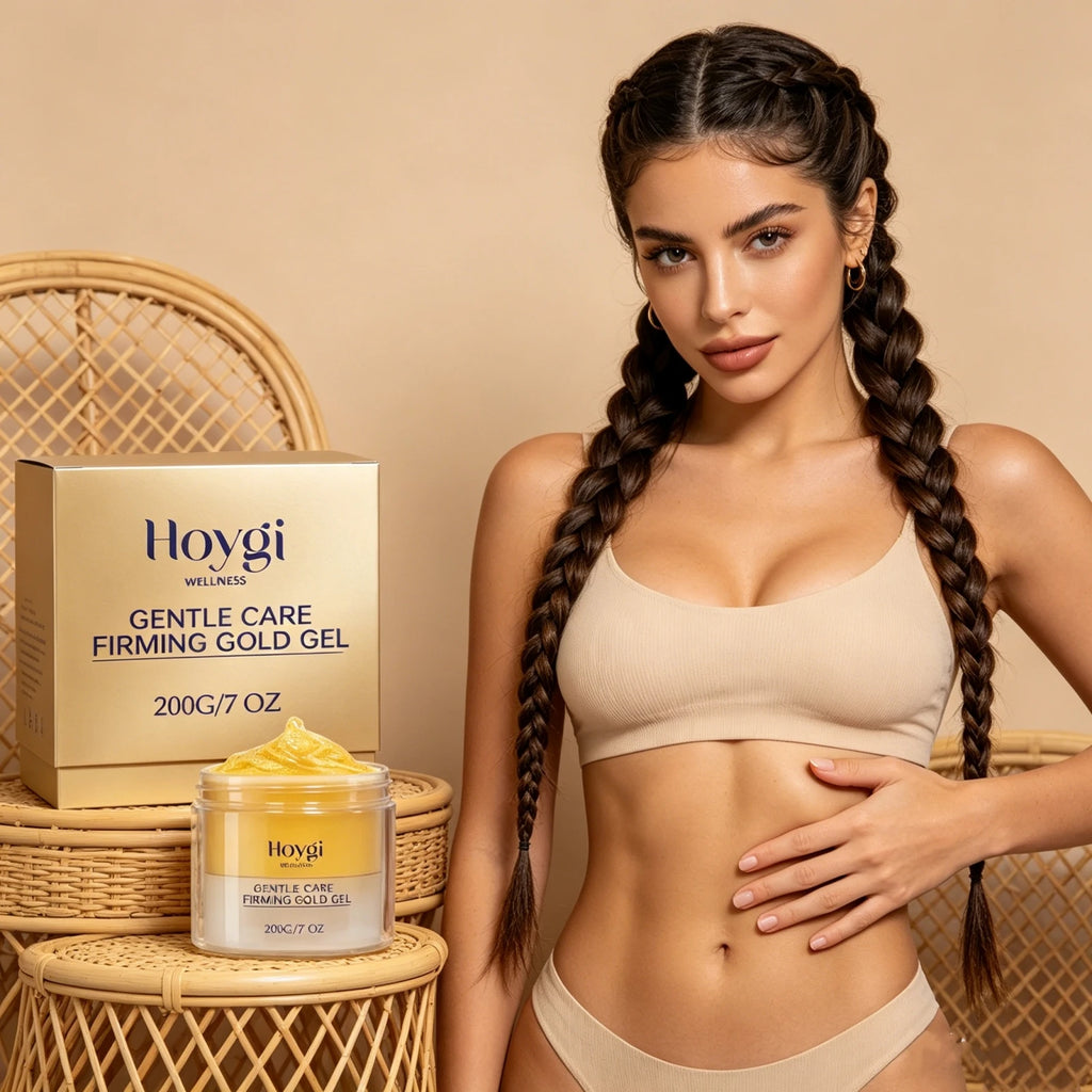 Gold Firming Body Massage Gel Improve Flabby Skin Promote Metabolism