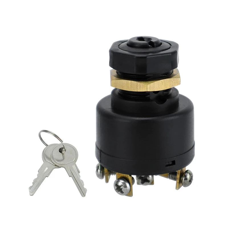 12V 3 Way Ignition Starter Switch With 2Keys For Mariner & Mercury Outboards With A Electric Choke Push To Choke Oasis Select A