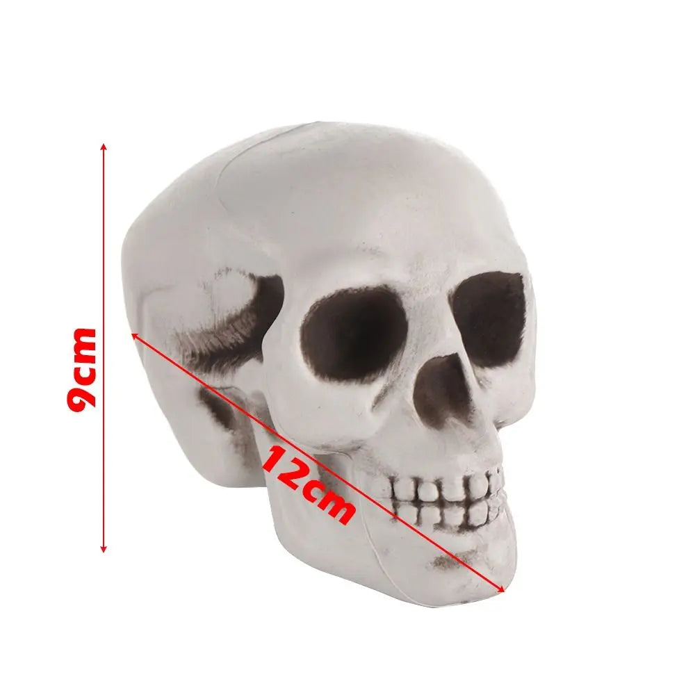 1PC All Size Party Decoration Home Decor Halloween Props Human Skeleton Skull Head Hanging Decor Oasis Select 8x9x12cm
