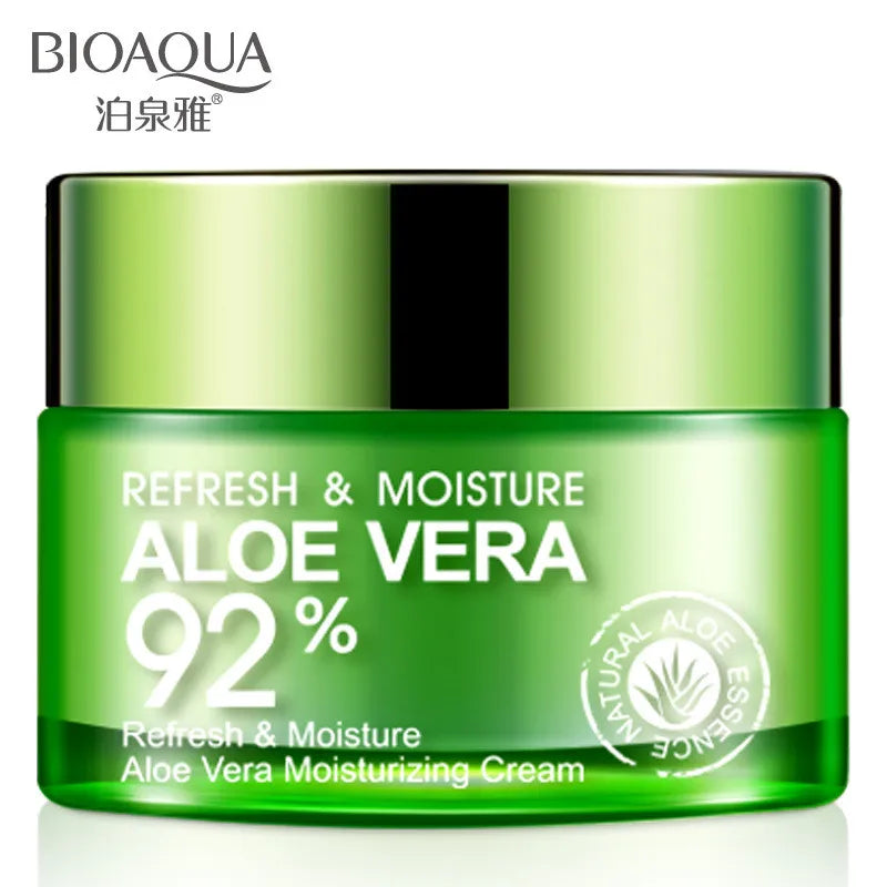 BIOAQUA Aloe Vera Face Cream – Deep Hydrating Moisturizer Face Moisturizer Cream Oasis Select