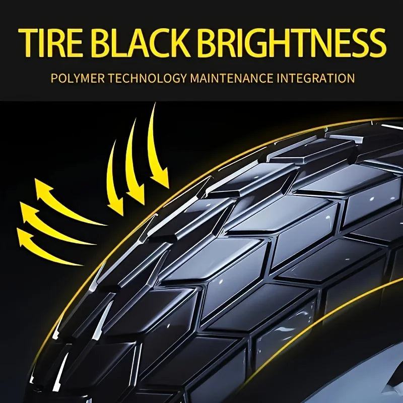 Tire Gloss Wax – Shiny Black Tire Polish & Long-Lasting Protection