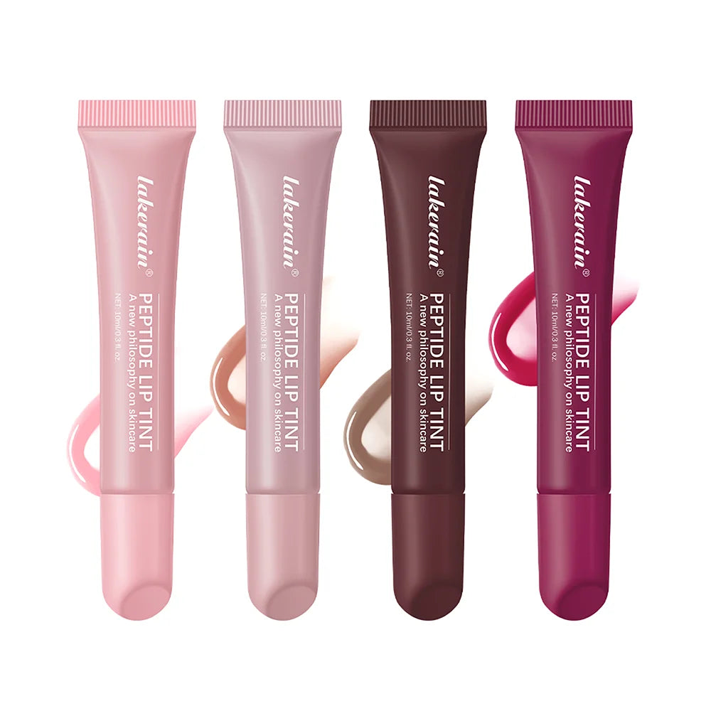 Peptide Lip Tint Gloss – Glitter, High Shine & Nude Shades Lip Gloss Oasis Select SZ02111SET
